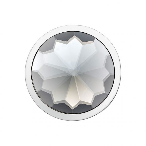 graues 3D Kristall Coin CS228